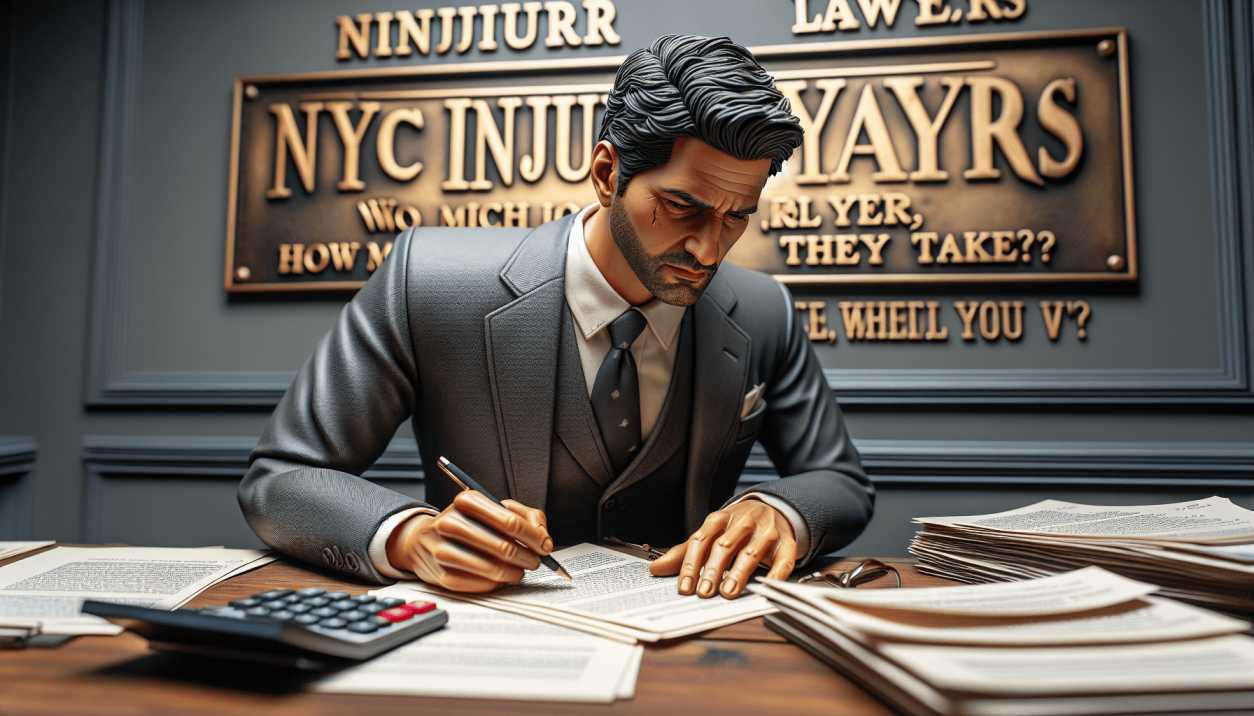 The Best NYC Injury Lawyers How Much Do They Take?